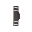 Maxim Lighting Lightray Outdoor Wall Sconce in Architectural Bronze finish, featuring a sleek Aluminum design, mounted on an exterior wall.
