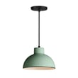 Maxim Lighting Rockport Pendant in Sage Green finish, featuring a sleek steel design with a modern, minimalist aesthetic.