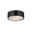 Maxim Lighting Tommy Surface Mount in Black finish, featuring a sleek steel design with a modern aesthetic, suitable for contemporary interiors.
