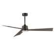 Maxim Lighting Vortex Ceiling Fan with Light in Dark Satin Nickel finish, featuring sleek steel blades and a modern design.