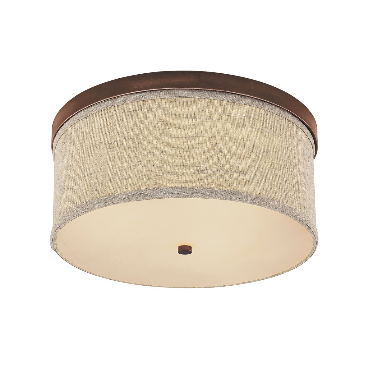 Capital Lighting 2015BB-479 Midtown 3 Light Flush Mount Burnished Bronze