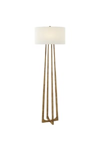 Visual Comfort Signature Gold Floor Lamp By J Randall Powers