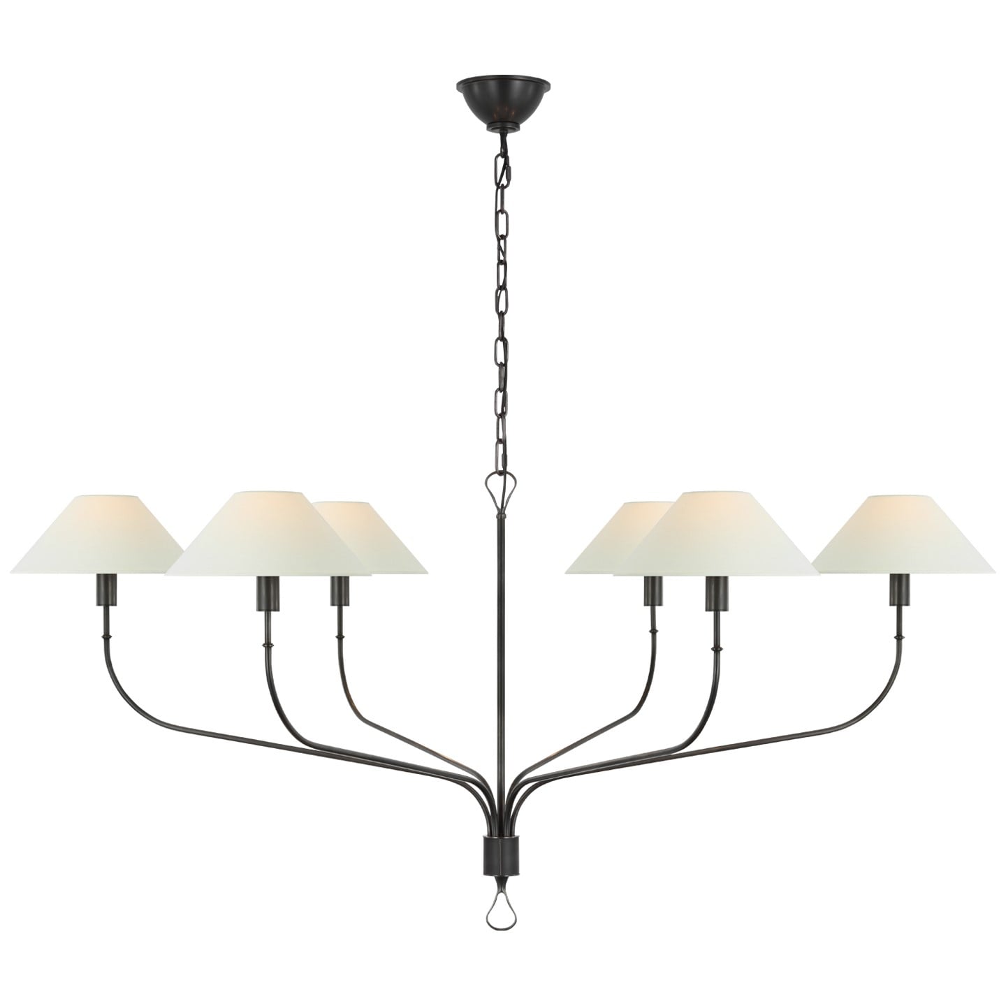 Visual Comfort Signature Griffin Tail Chandelier - Thumbnail 5
