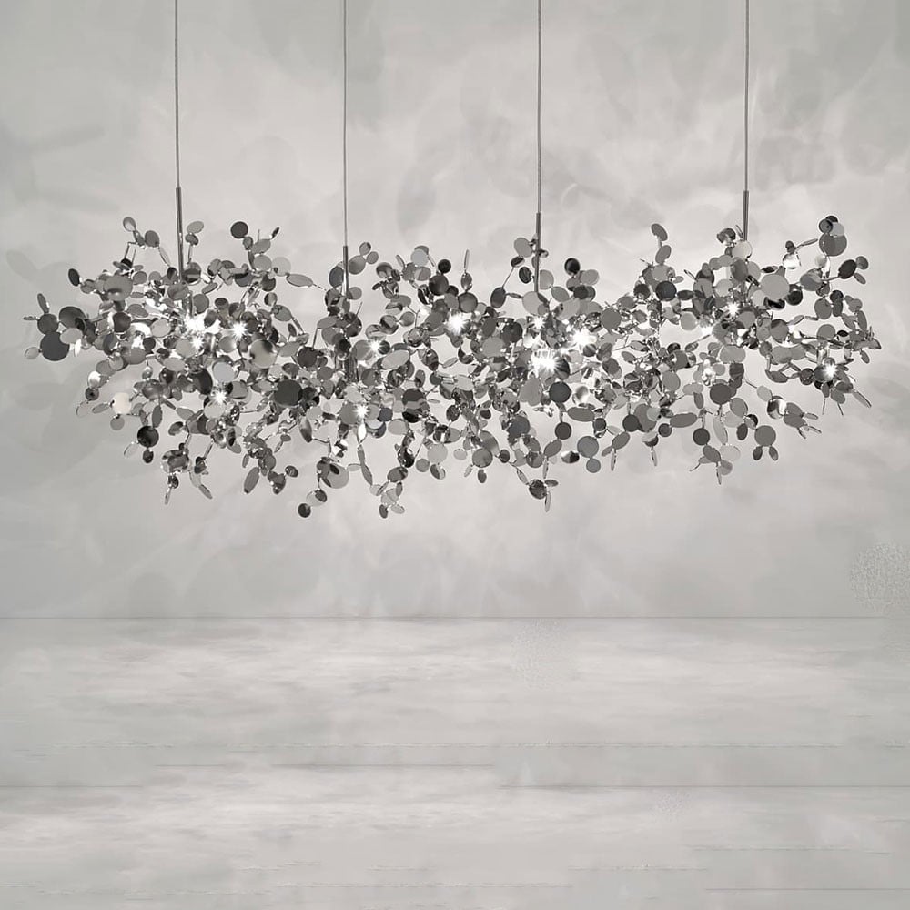 Argent Linear Chandelier