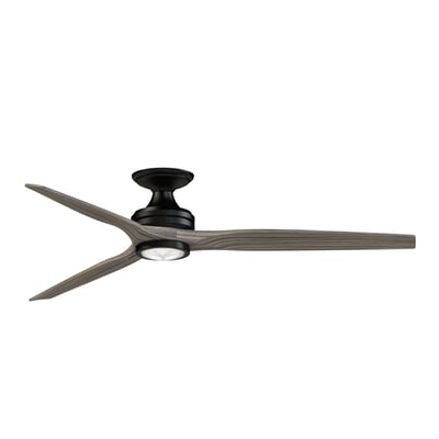 Spitfire DC Flush Ceiling Fan with LED CCT
