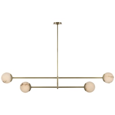 Melange Multi-Positional Linear Chandelier