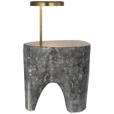 Lega Sculpted Side Table Reading Floor Lamp