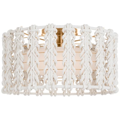 Catania Braided Rope Flush Mount