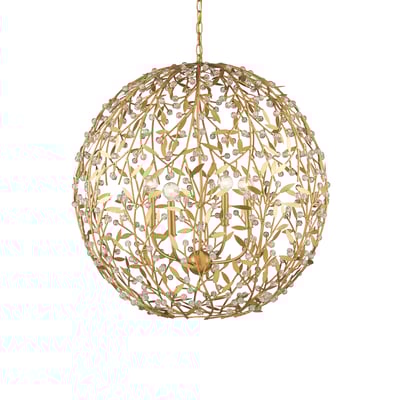 Secret Garden Orb Chandelier