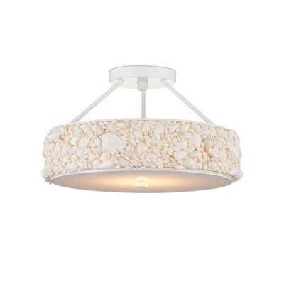 Turbinella Semi-Flush Mount