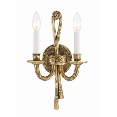 Crystorama Rope Wall Sconce