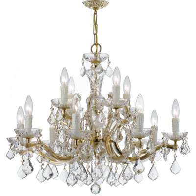 Maria Theresa 12-Light Crystal Chandelier