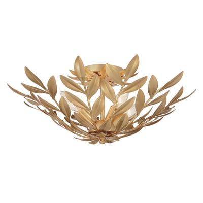 Broche Vines Semi Flush Ceiling Light