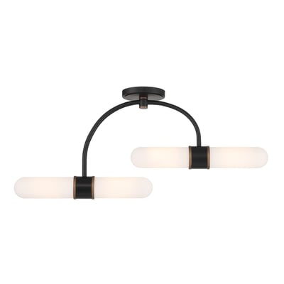 Capsule Semi Flush Light