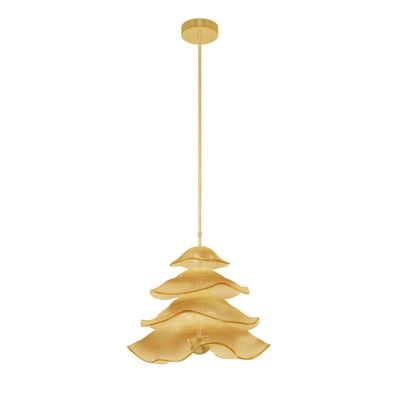 Embark Tiered Wave Pendant