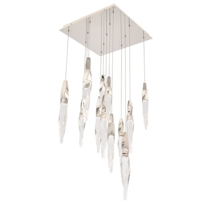 Kindjal LED Square Multi Light Pendant