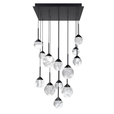 Quest LED Square Multi-Light Pendant