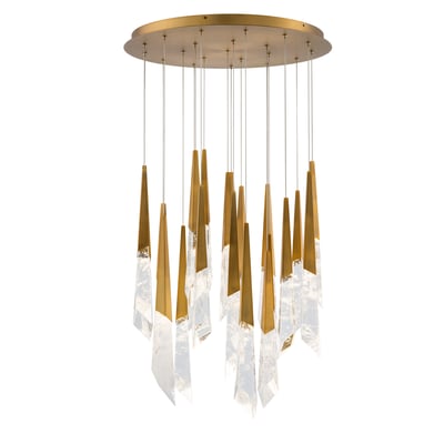Solitude LED Round Multi Light Pendant
