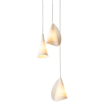 21 Series Round Multi-Light Pendant Brushed Nickel OPEN BOX
