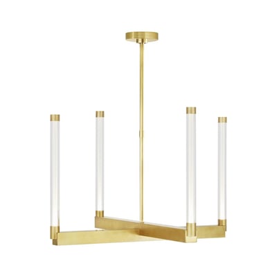 Phobos Chandelier Natural Brass OPEN BOX