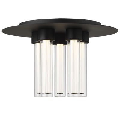Kola Flush Mount Natural Brass OPEN BOX