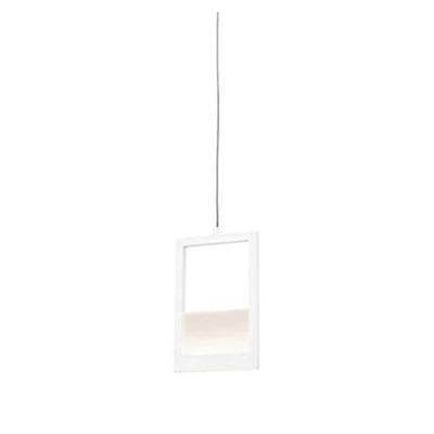 Ratio Vertical Pendant White OPEN BOX