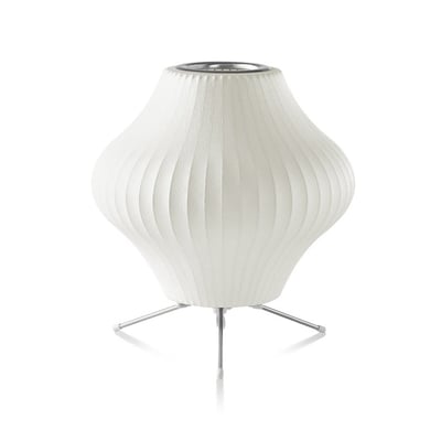Pear Tripod Lamp Nickel OPEN BOX