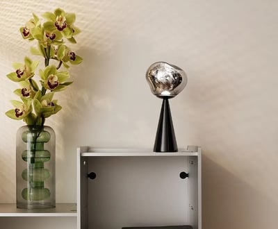 Tom Dixon Melt Portable シルバー Melt Portable in Polished Silver | Tom Dixon