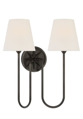 Polaris Double Wall Sconce - Thumbnail 4
