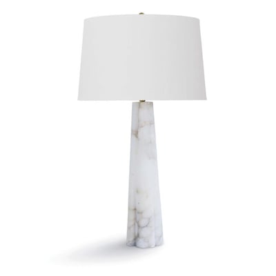 Regina Andrew Quatrefoil Alabaster Table Lamp | Lightopia