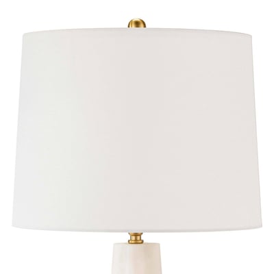 Regina Andrew Quatrefoil Alabaster Table Lamp | Lightopia