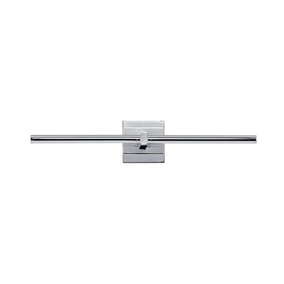 ET2 Dorian Wall Sconce in Polished Chrome finish, featuring a sleek, modern design with an Aluminum frame and minimalist aesthetic.
