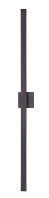 ET2 Alumilux Line Linear 120V Outdoor Wall Sconce in Bronze, made of durable aluminum for stylish outdoor lighting.