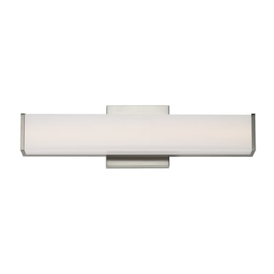 ET2 Baritone Bathroom Vanity Light in Polished Chrome, featuring sleek Aluminium and Glass design for modern bathrooms.
