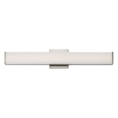 ET2 Baritone Bathroom Vanity Light in Polished Chrome, featuring sleek Aluminium and Glass design for modern bathrooms.