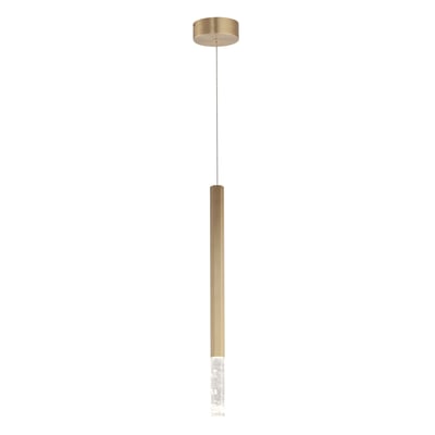 ET2 Diaphane Pendant in Gold finish, featuring an elegant aluminium design with a sleek, modern aesthetic, hanging gracefully from the ceiling.