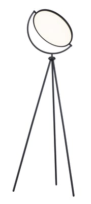 ET2 Paddle LED Floor Lamp with a sleek, modern design, featuring an adjustable arm and a minimalist base. Perfect for contemporary interiors.