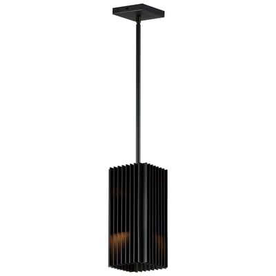 ET2 Rampart LED Outdoor Pendant with a modern design, featuring a finish and a durable material for outdoor use.