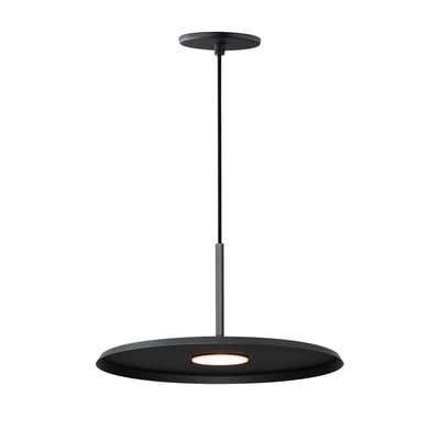 ET2 Berliner Pendant in Black finish, crafted from durable steel, adding modern elegance to any space.