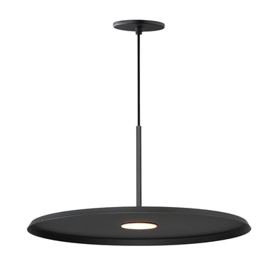 ET2 Berliner Pendant in black steel, showcasing a modern design perfect for contemporary interiors.