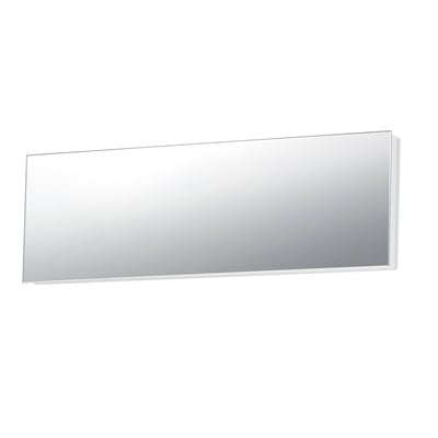 ET2 Embosse Bathroom Vanity Light in Polished Chrome finish with a sleek, modern design featuring stainless steel and acrylic elements.