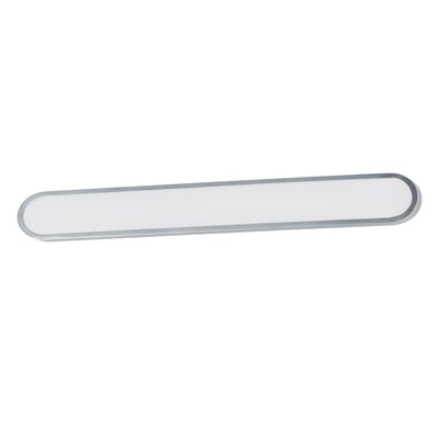 ET2 Latitude Bathroom Wall Sconce in Polished Chrome finish, featuring a sleek aluminum design with a modern, minimalist aesthetic.