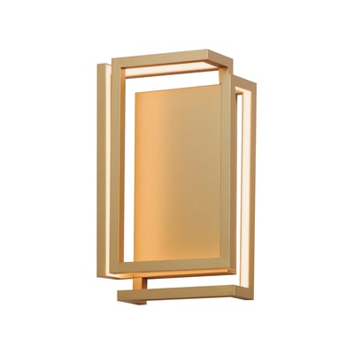 ET2 Penrose LED ADA Wall Light featuring a sleek Gold finish, with a modern design and energy-efficient LED illumination.