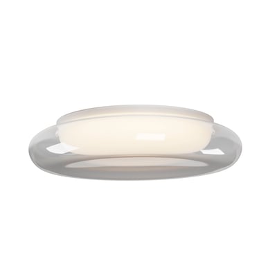 ET2 Bubble Flush Mount in White Steel, modern ceiling light fixture for stylish home decor and illumination.