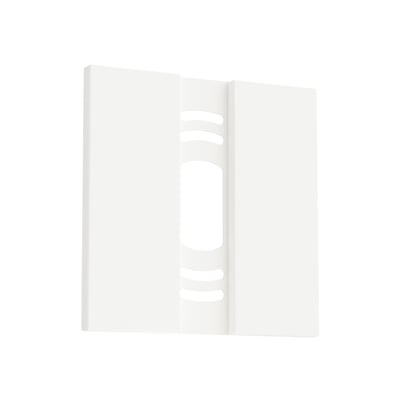 ET2 Continuum Track Cover Plate ETMSC02 in White finish, made of durable material, perfect for modern lighting solutions.