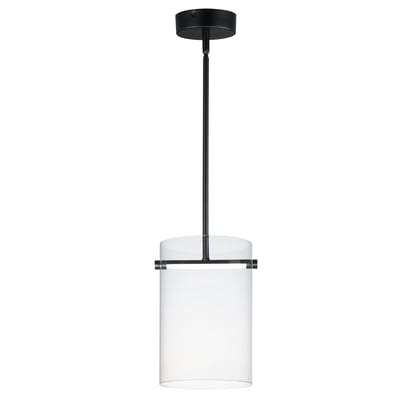 ET2 Polo Pendant in Black finish, featuring a sleek, modern design with a Steel frame and Polycarbonate shade, ideal for contemporary interiors.