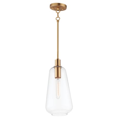 Maxim Lighting Babylon Drop Light in Satin Brass, featuring a stylish steel design for modern home decor.
