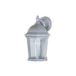 Maxim Lighting Builder Cast Outdoor Wall Sconce in Pewter, durable aluminum design for stylish outdoor illumination.