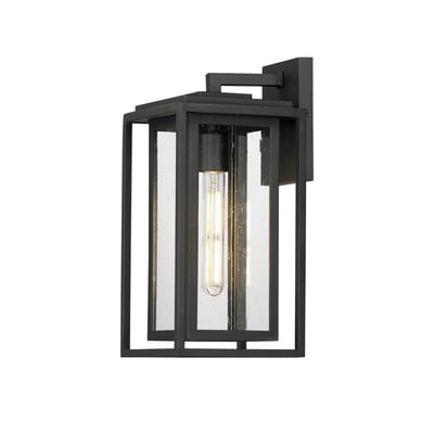 Maxim Lighting Cabana Outdoor Wall Light in Black Aluminum, perfect for enhancing outdoor spaces with style and durability.