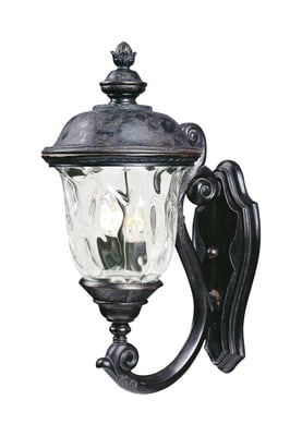 Maxim Lighting Carriage House DC Outdoor Wall Sconce in Oriental Bronze, durable aluminum design for stylish outdoor illumination.